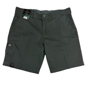 NEW Weatherproof Men's Utility Shorts Sz 40 Green Ripstop Stretch NWT MSRP $55